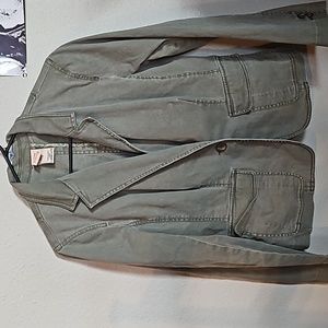 Faded glory large sage jacket